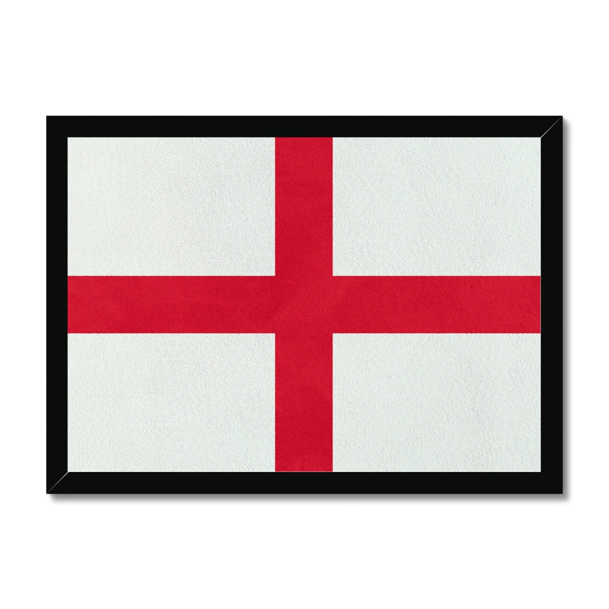 Your story harrogate graphic available as a print with or without a frame. Graphic shows England Flag. The graphic shows the England Flag design with a textured effect.