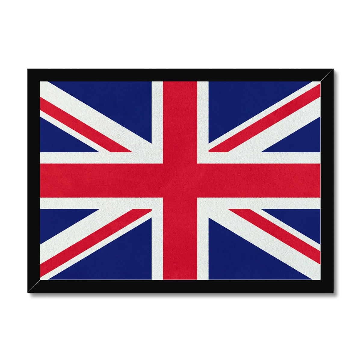 Your story harrogate graphic available as a print with or without a frame. Graphic shows close up of Union Jack Flag. The graphic shows the Union Jack design with a textured effect.