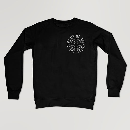 Your story harrogate classic unisex crew-neck sweatshirt. Set-in sleeves and a high cotton count with the pursuit of happiness design.